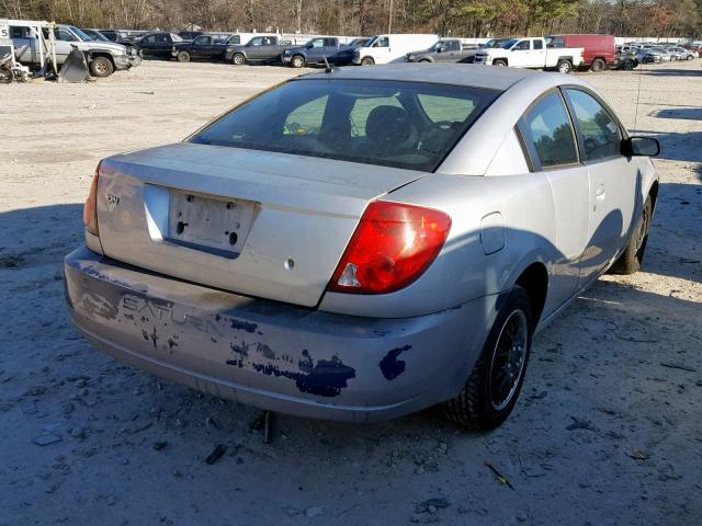 1G8AN15F17Z163488 - 2007 SATURN ION LEVEL GRAY photo 4
