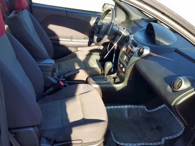 1G8AN15F17Z163488 - 2007 SATURN ION LEVEL GRAY photo 5