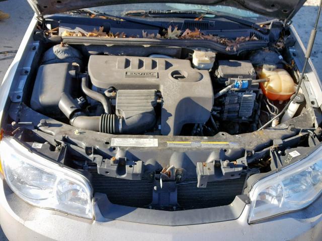 1G8AN15F17Z163488 - 2007 SATURN ION LEVEL GRAY photo 7
