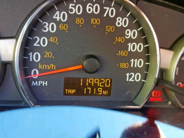 1G8AN15F17Z163488 - 2007 SATURN ION LEVEL GRAY photo 8