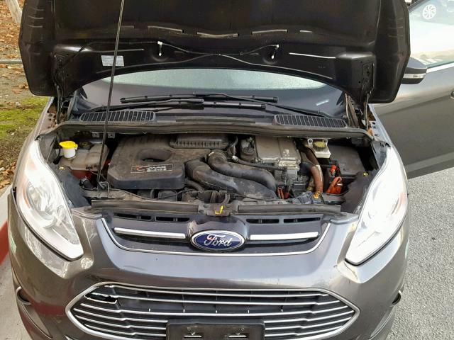 1FADP5CU4FL100236 - 2015 FORD C-MAX PREM GRAY photo 7