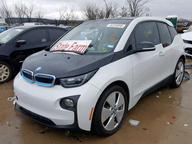 WBY1Z4C59GV506589 - 2016 BMW I3 REX WHITE photo 2