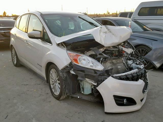 1FADP5BU8DL539289 - 2013 FORD C-MAX SEL WHITE photo 1