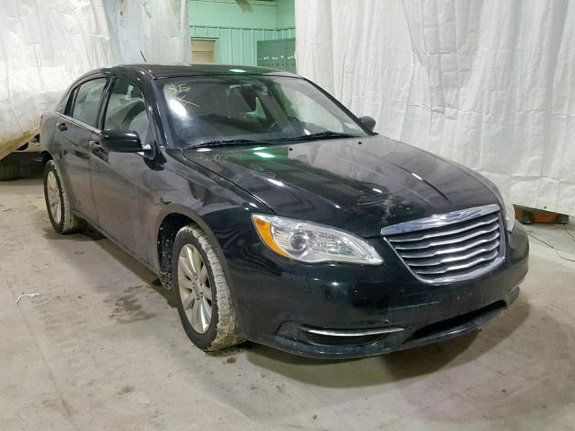 1C3CCBBB9CN118168 - 2012 CHRYSLER 200 TOURIN BLACK photo 1