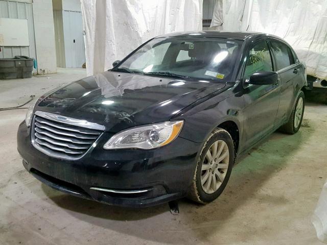 1C3CCBBB9CN118168 - 2012 CHRYSLER 200 TOURIN BLACK photo 2