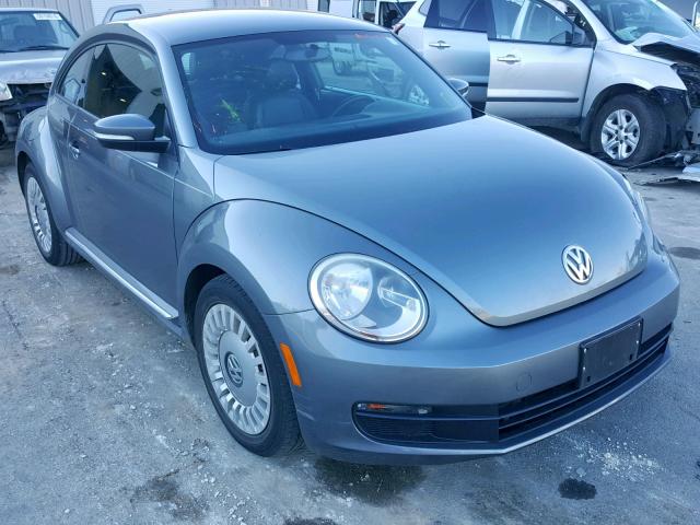 3VWH17AT5EM659890 - 2014 VOLKSWAGEN BEETLE TUR SILVER photo 1