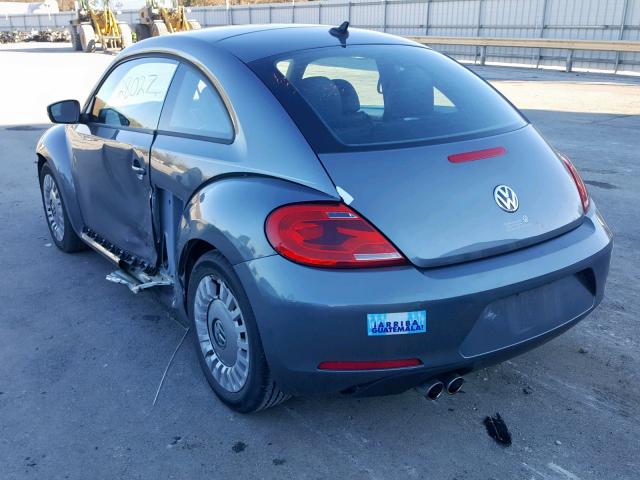 3VWH17AT5EM659890 - 2014 VOLKSWAGEN BEETLE TUR SILVER photo 3