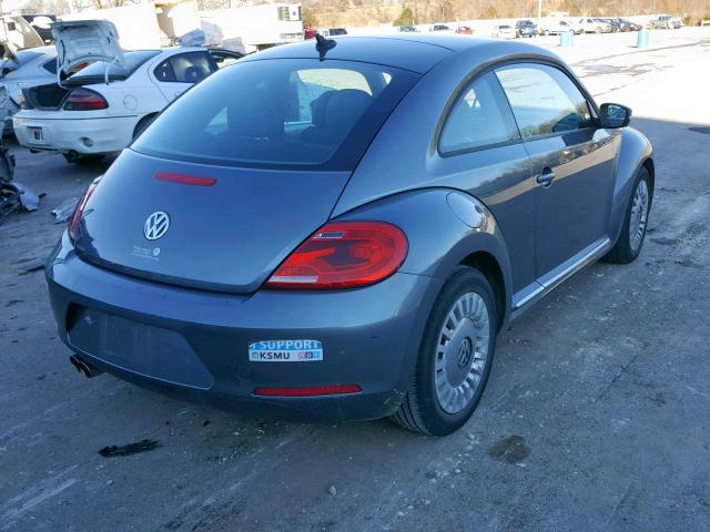 3VWH17AT5EM659890 - 2014 VOLKSWAGEN BEETLE TUR SILVER photo 4