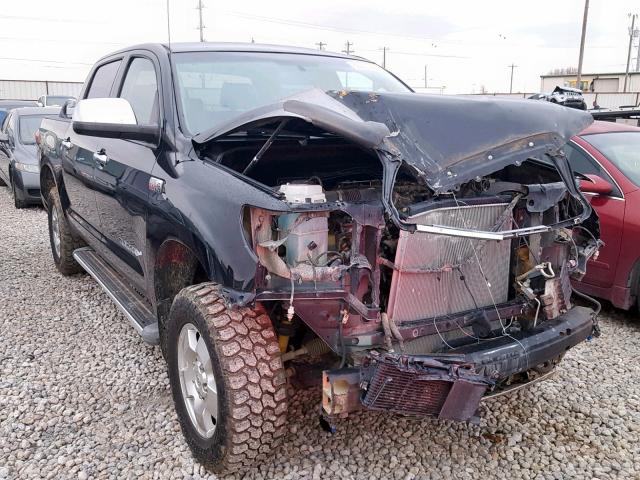 5TBDV58187S465526 - 2007 TOYOTA TUNDRA CRE BLACK photo 1