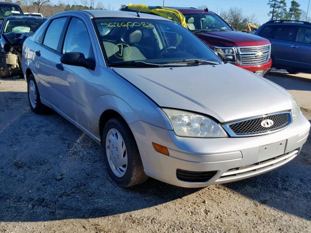 1FAFP34N97W271780 - 2007 FORD FOCUS ZX4 SILVER photo 1