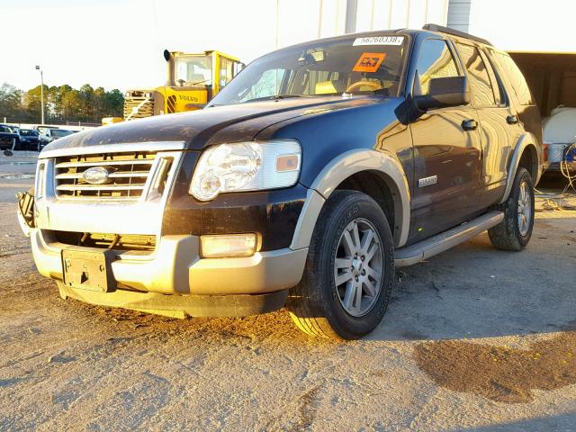 1FMEU64E28UB35502 - 2008 FORD EXPLORER E BLACK photo 2