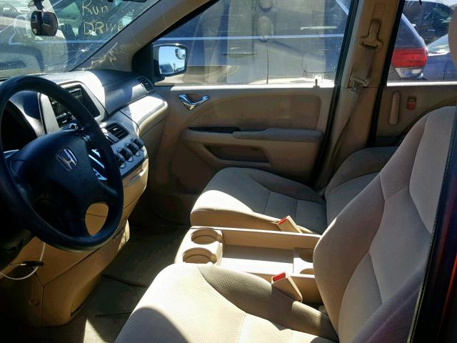 5FNRL38285B078721 - 2005 HONDA ODYSSEY LX TAN photo 5