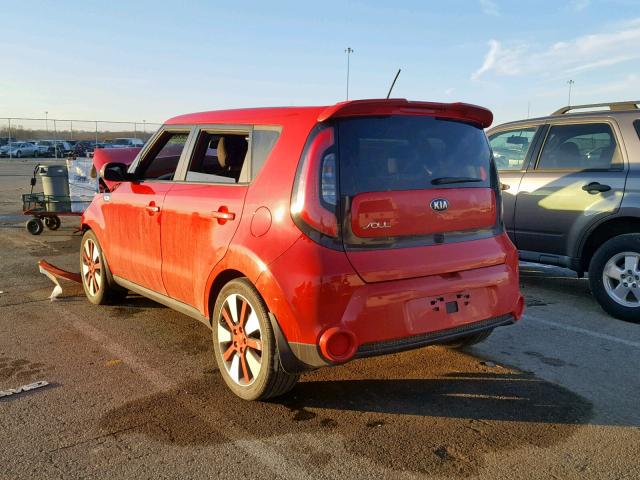 KNDJX3A53F7770978 - 2015 KIA SOUL ! RED photo 3