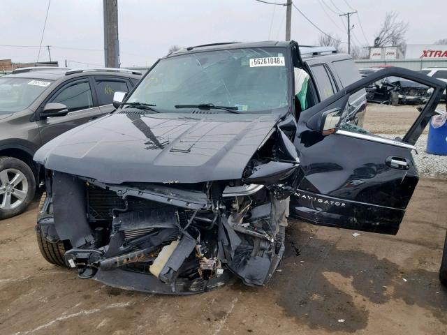 5LMJJ3JT8HEL09895 - 2017 LINCOLN NAVIGATOR BLACK photo 2