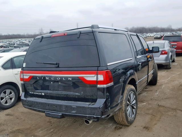 5LMJJ3JT8HEL09895 - 2017 LINCOLN NAVIGATOR BLACK photo 4