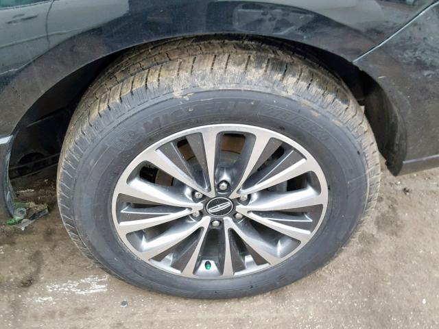 5LMJJ3JT8HEL09895 - 2017 LINCOLN NAVIGATOR BLACK photo 9