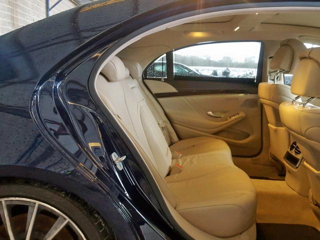 WDDUG8CB5EA014153 - 2014 MERCEDES-BENZ S 550 BLUE photo 6