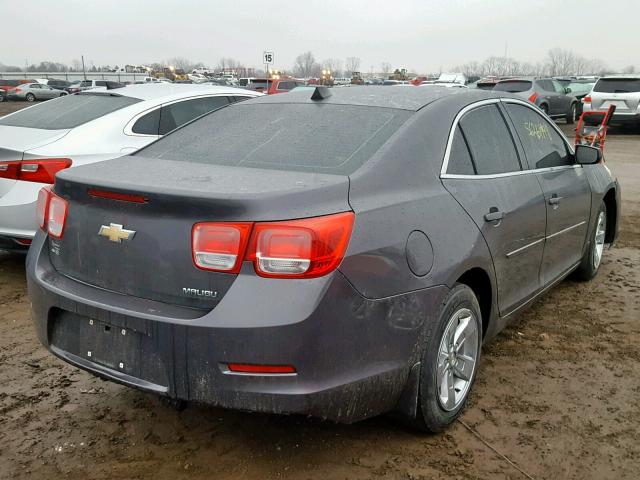 1G11B5SA3DF347920 - 2013 CHEVROLET MALIBU LS GRAY photo 4