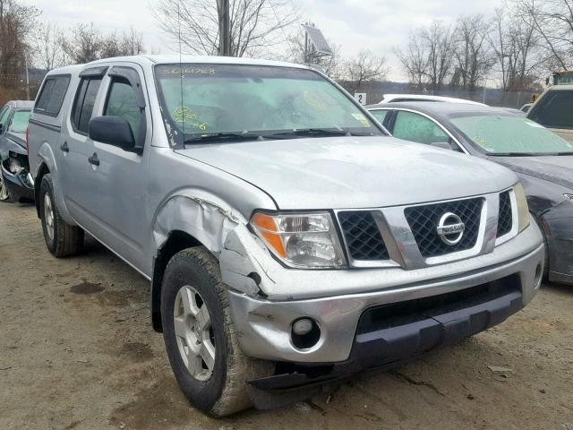 1N6AD07WX7C429610 - 2007 NISSAN FRONTIER C SILVER photo 1