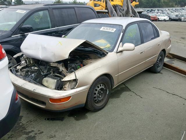 1NXBB02E0VZ530167 - 1997 TOYOTA COROLLA DX BEIGE photo 2