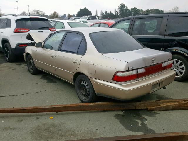 1NXBB02E0VZ530167 - 1997 TOYOTA COROLLA DX BEIGE photo 3