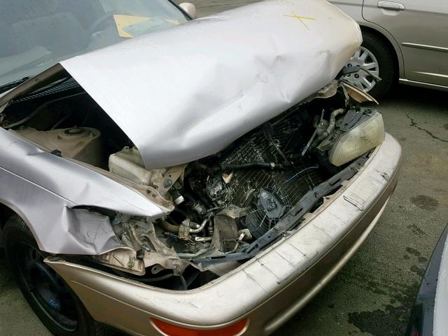 1NXBB02E0VZ530167 - 1997 TOYOTA COROLLA DX BEIGE photo 9