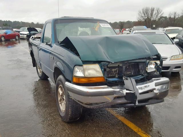 1FTYR10C8WPA98493 - 1998 FORD RANGER GREEN photo 1