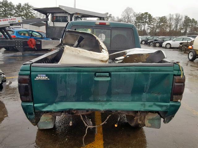 1FTYR10C8WPA98493 - 1998 FORD RANGER GREEN photo 6