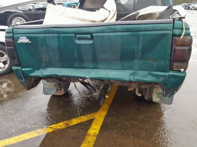 1FTYR10C8WPA98493 - 1998 FORD RANGER GREEN photo 9