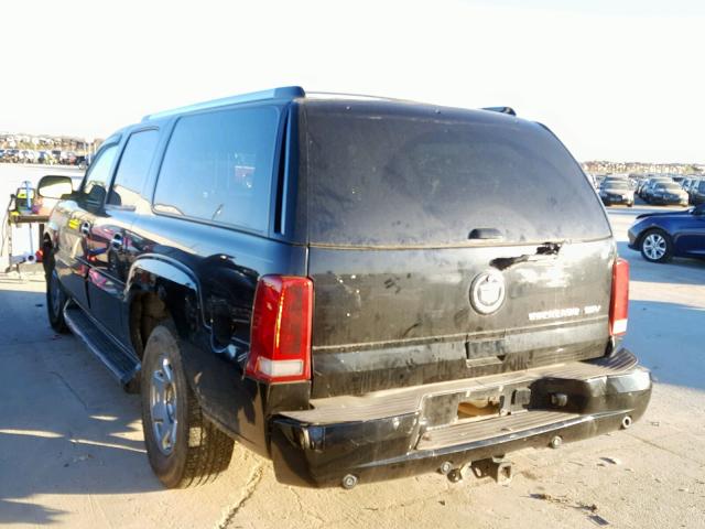 3GYFK66N24G182547 - 2004 CADILLAC ESCALADE E BLACK photo 3