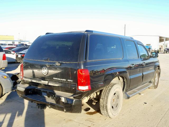 3GYFK66N24G182547 - 2004 CADILLAC ESCALADE E BLACK photo 4