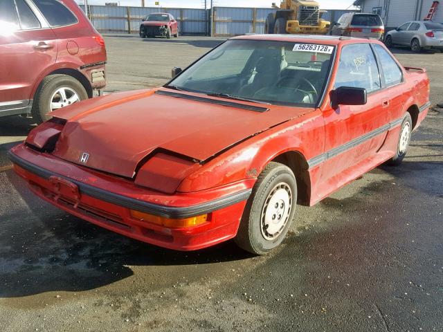 JHMBA4129JC055834 - 1988 HONDA PRELUDE 2. RED photo 2