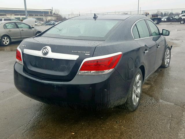 1G4GC5ED0BF107060 - 2011 BUICK LACROSSE C BLACK photo 4