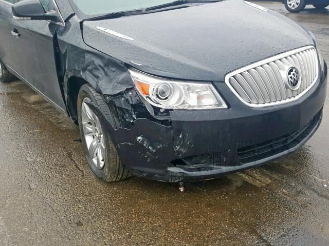 1G4GC5ED0BF107060 - 2011 BUICK LACROSSE C BLACK photo 9