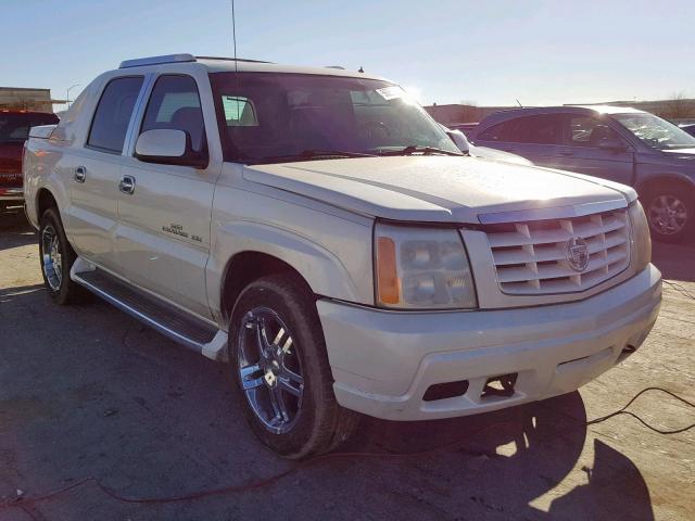 3GYEK63NX2G225965 - 2002 CADILLAC ESCALADE E WHITE photo 1