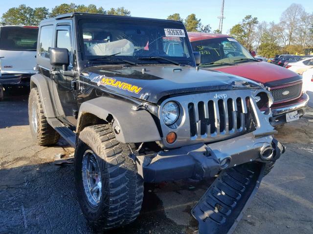 1J4AA2D13AL207394 - 2010 JEEP WRANGLER S BLACK photo 1