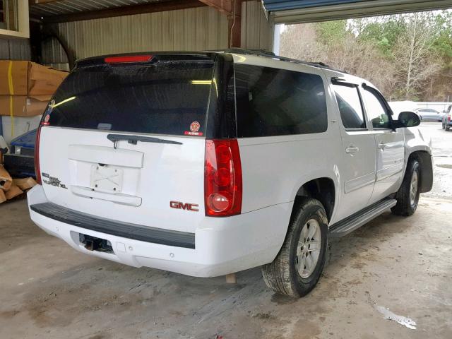 1GKFC16077R217859 - 2007 GMC YUKON XL C WHITE photo 4