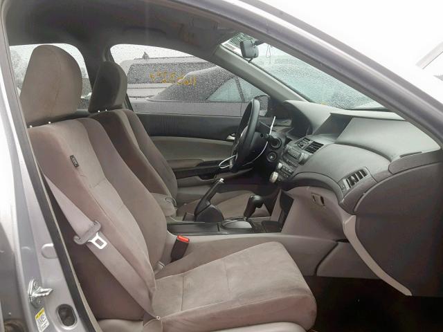 1HGCP26439A137425 - 2009 HONDA ACCORD LXP SILVER photo 5