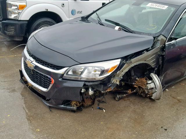 1G11B5SL5FF255163 - 2015 CHEVROLET MALIBU LS ნაცრისფერი ფოტო 9
