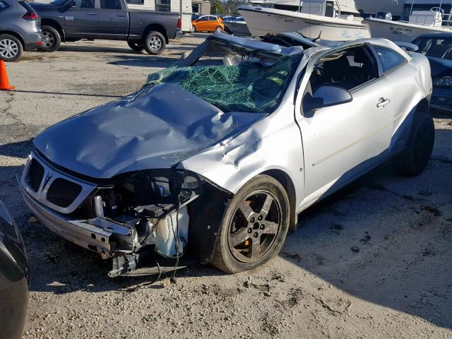 1G2AL18F277316712 - 2007 PONTIAC G5 SILVER photo 2