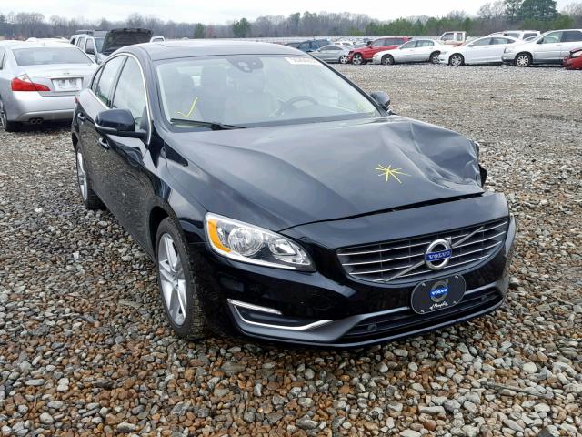 YV140MFK0F1347102 - 2015 VOLVO S60 PREMIE BLACK photo 1