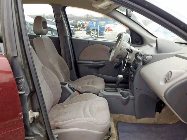 1G8AG52F83Z164587 - 2003 SATURN ION LEVEL MAROON photo 5