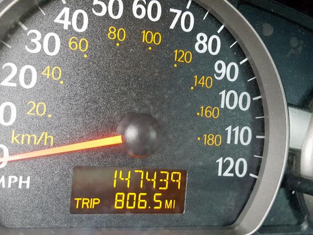 1G8AG52F83Z164587 - 2003 SATURN ION LEVEL MAROON photo 8