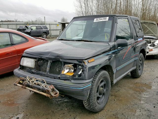 2CNBJ18U1R6940746 - 1994 GEO TRACKER BLACK photo 2