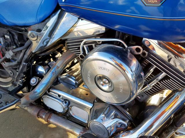 1HD1FBR36VY608852 - 1997 HARLEY-DAVIDSON FLHRI BLUE photo 7