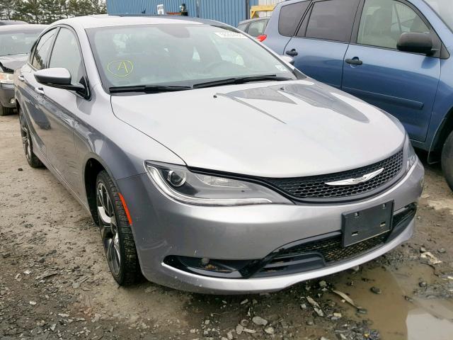 1C3CCCBB5FN534034 - 2015 CHRYSLER 200 S GRAY photo 1