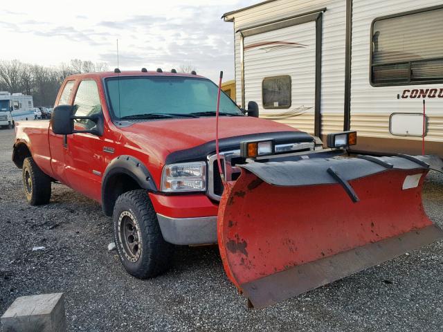 1FTSX31P16EC78130 - 2006 FORD F350 SRW S RED photo 1