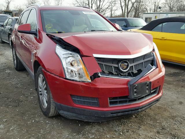 3GYFNDEYXAS600207 - 2010 CADILLAC SRX LUXURY RED photo 1