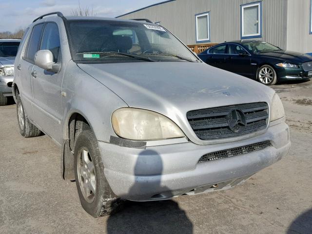 4JGAB54E5YA220690 - 2000 MERCEDES-BENZ ML 320 SILVER photo 9