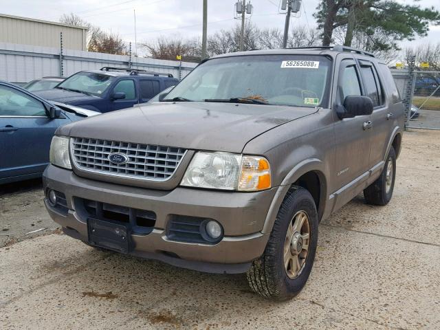 1FMZU75E22UA67523 - 2002 FORD EXPLORER L TAN photo 2